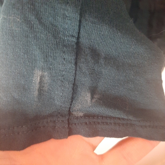 Zara w&b collection top with gold zipper - Picture 4 of 6